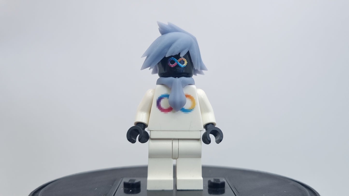 Building toy custom 3D printed animal to catch trainer with tie!