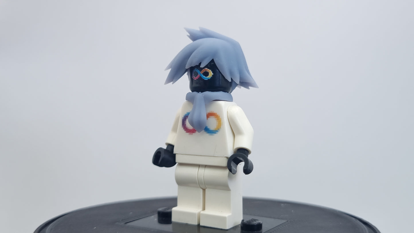 Building toy custom 3D printed animal to catch trainer with tie!