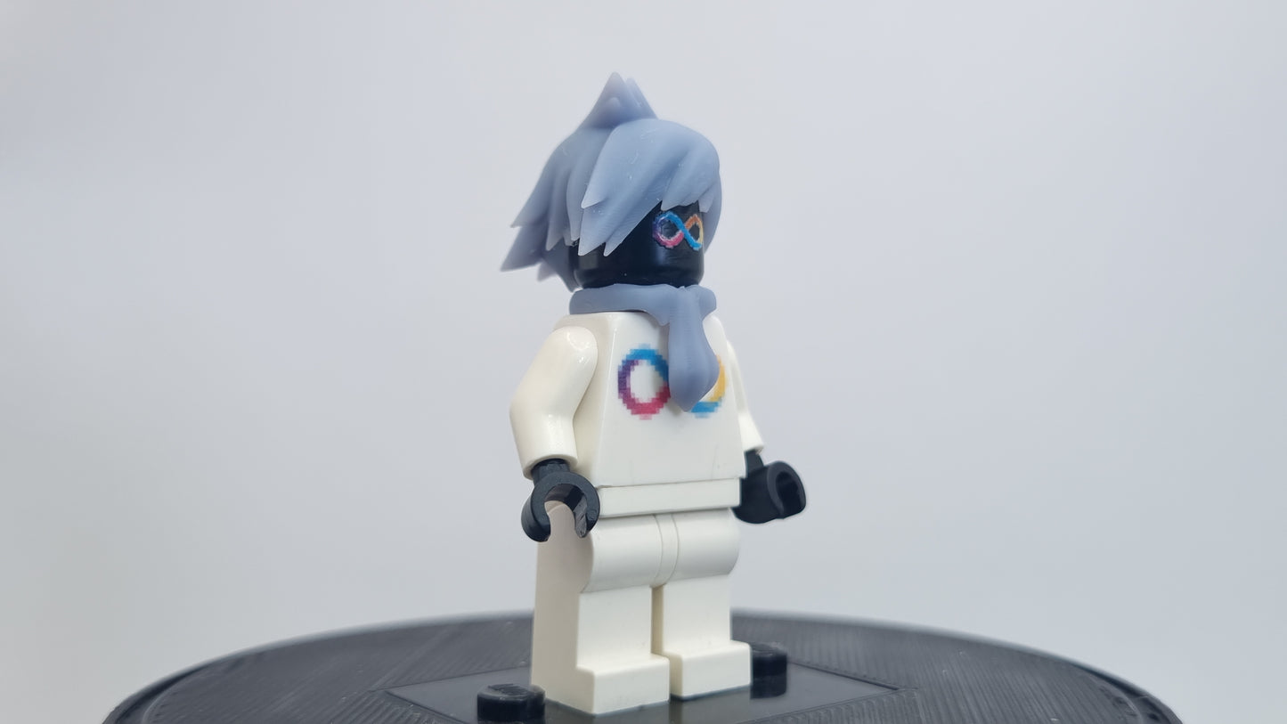 Building toy custom 3D printed animal to catch trainer with tie!
