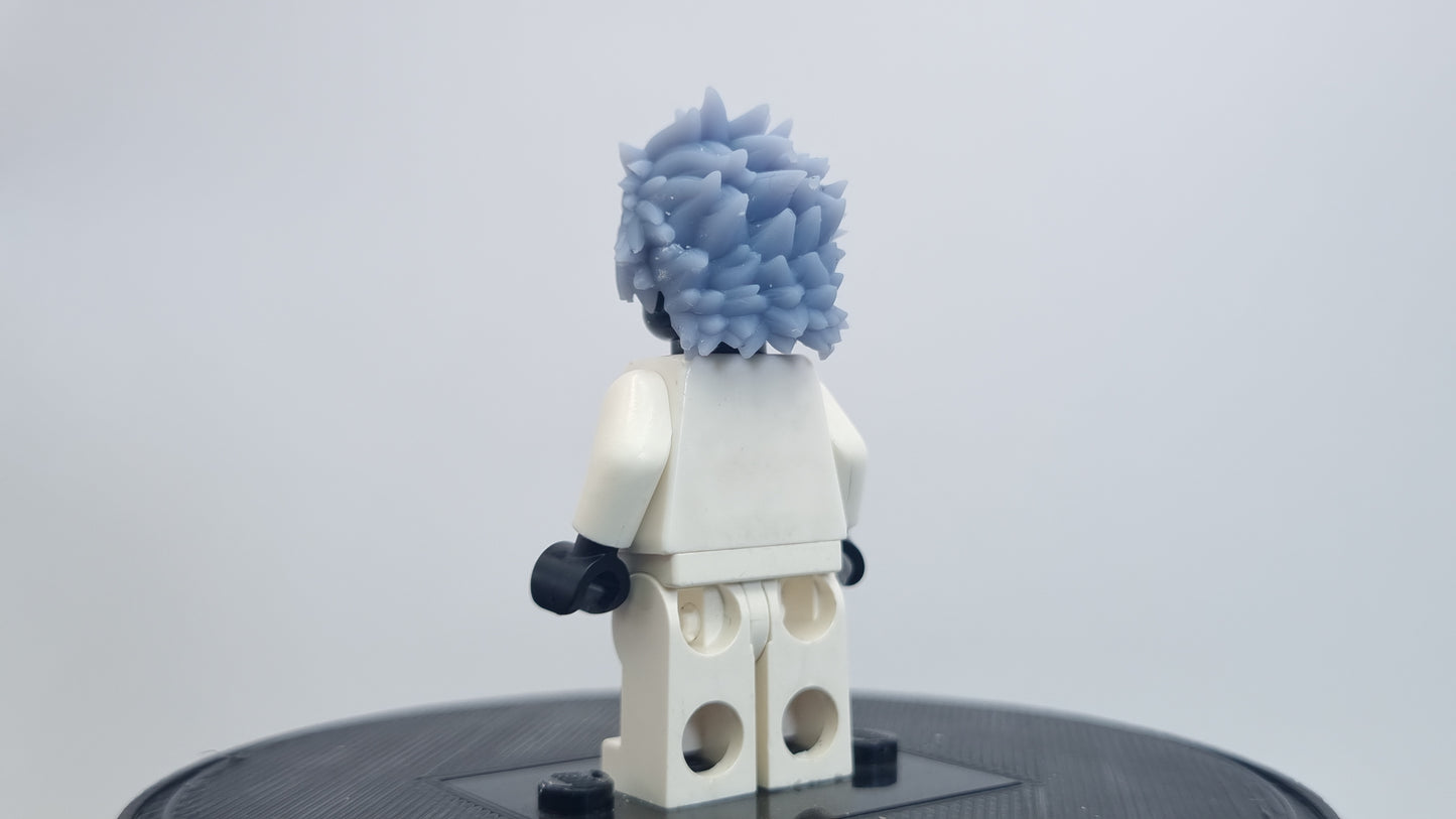 Building toy custom 3D printed soul fighter snow white hair!