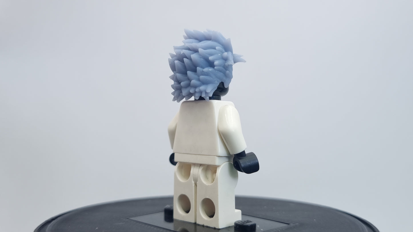 Building toy custom 3D printed soul fighter snow white hair!
