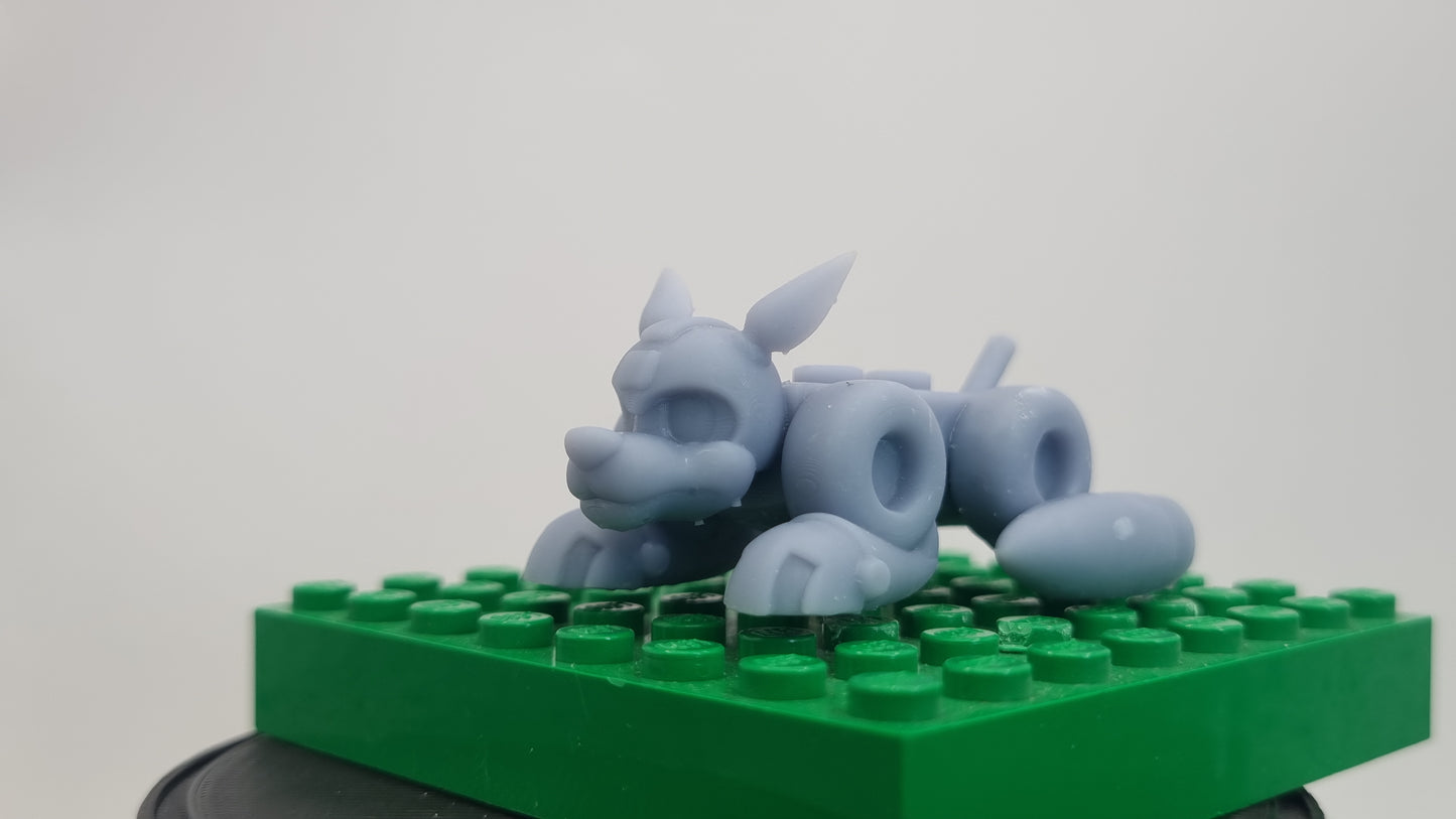 Building toy custom 3D printed robot dog!