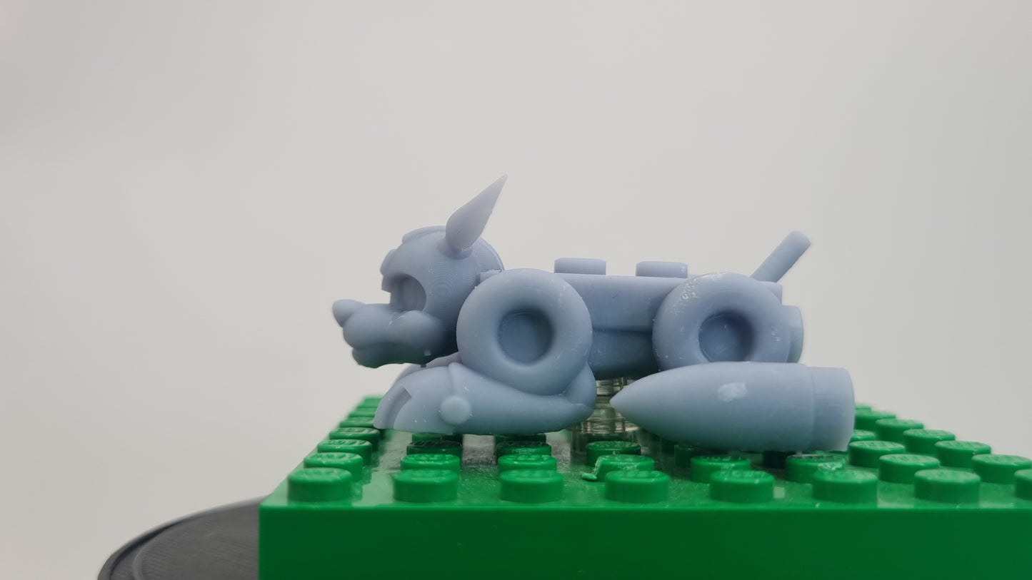 Building toy custom 3D printed robot dog!
