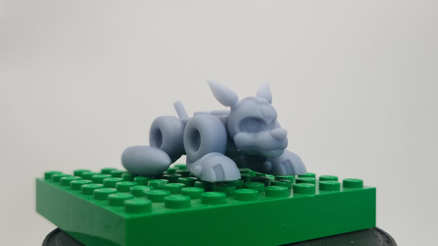 Building toy custom 3D printed robot dog!
