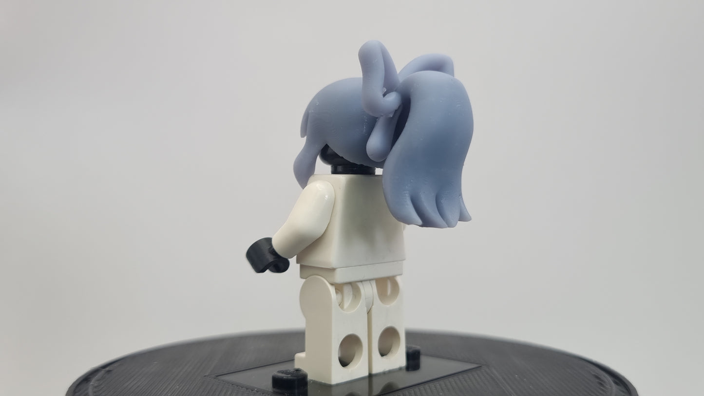 Building toy custom 3D printed bow tie hair!