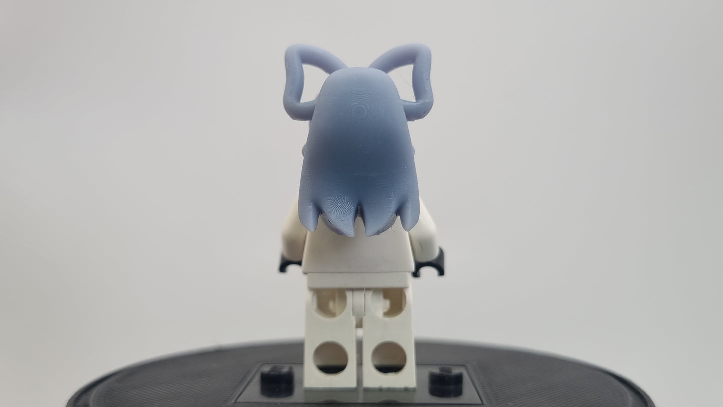 Building toy custom 3D printed bow tie hair!