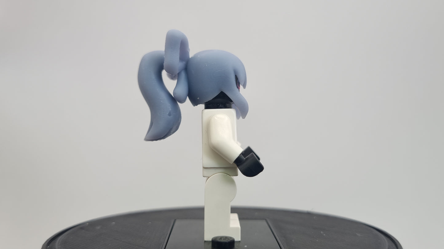 Building toy custom 3D printed bow tie hair!