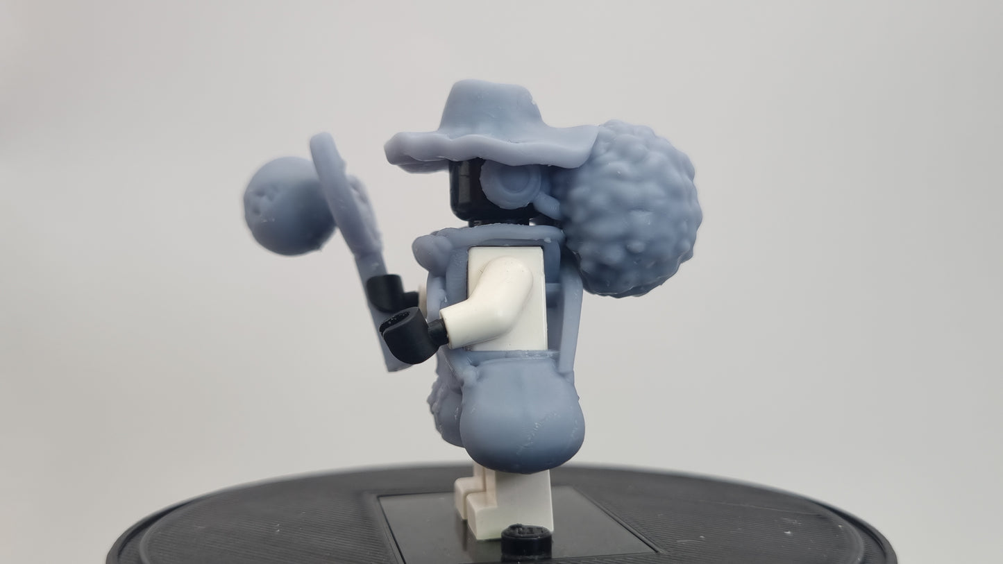 Building toy custom 3D printed pirate sniper!