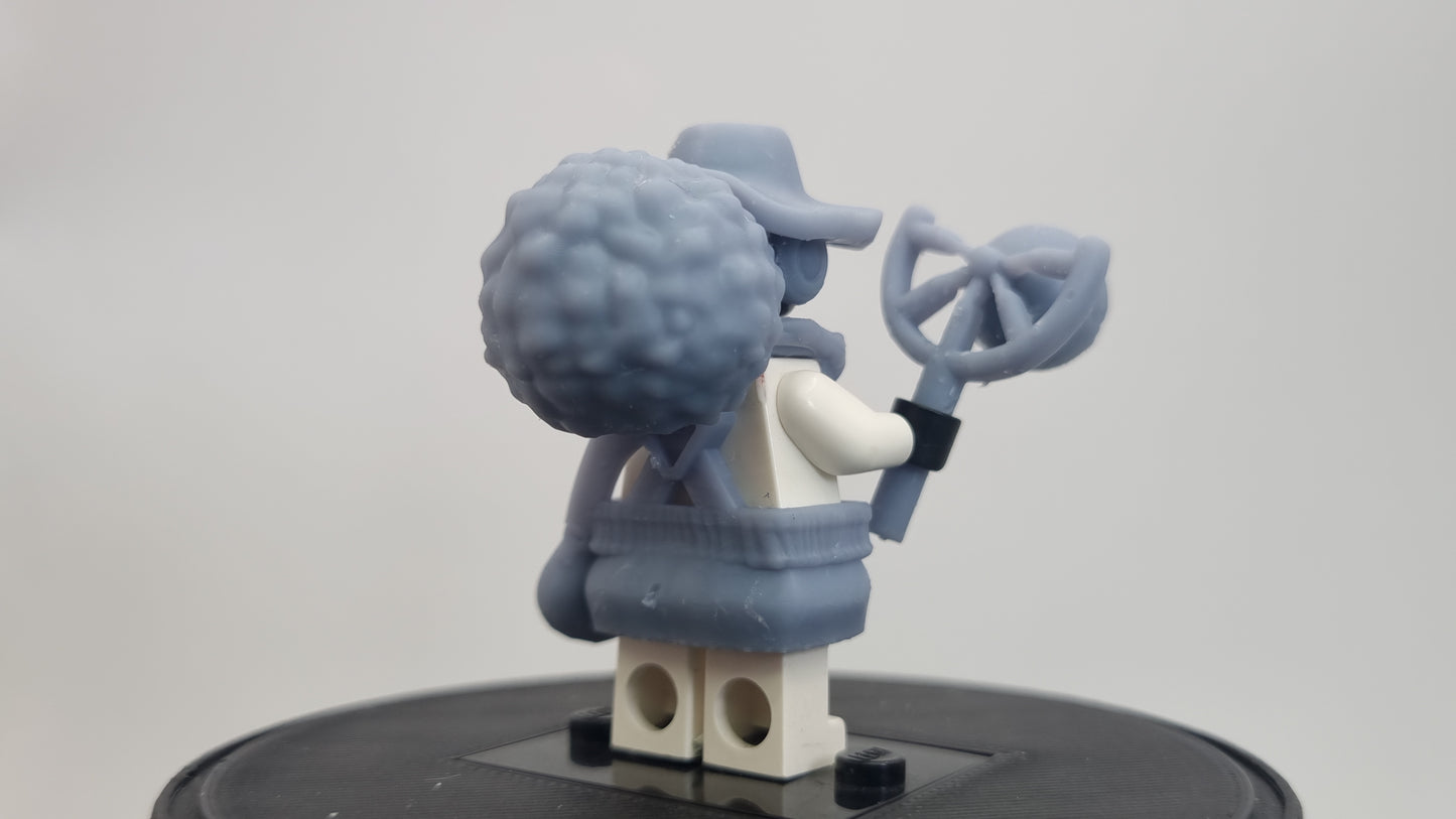 Building toy custom 3D printed pirate sniper!