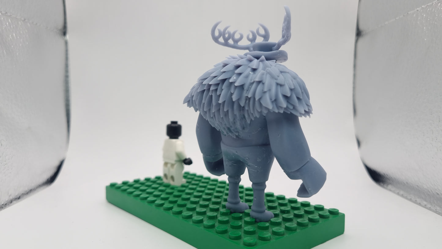 Building toy custom 3D printed pirate reindeer massive form!