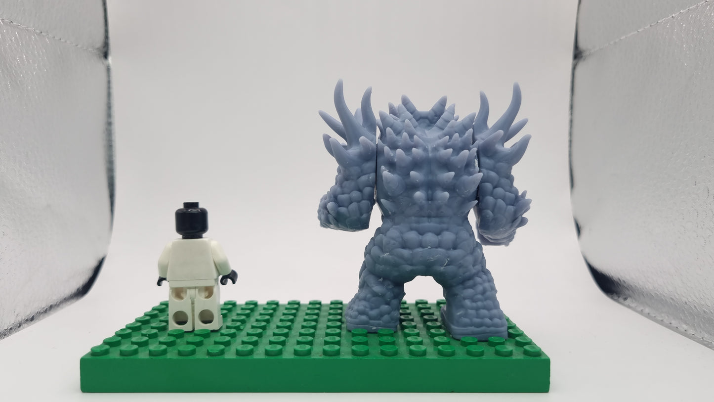 Building toy custom 3D printed super hero bringer of doom!