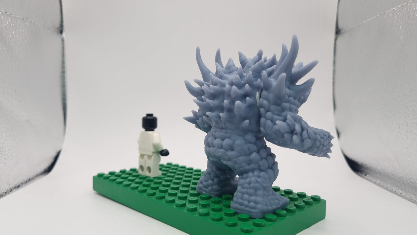 Building toy custom 3D printed super hero bringer of doom!