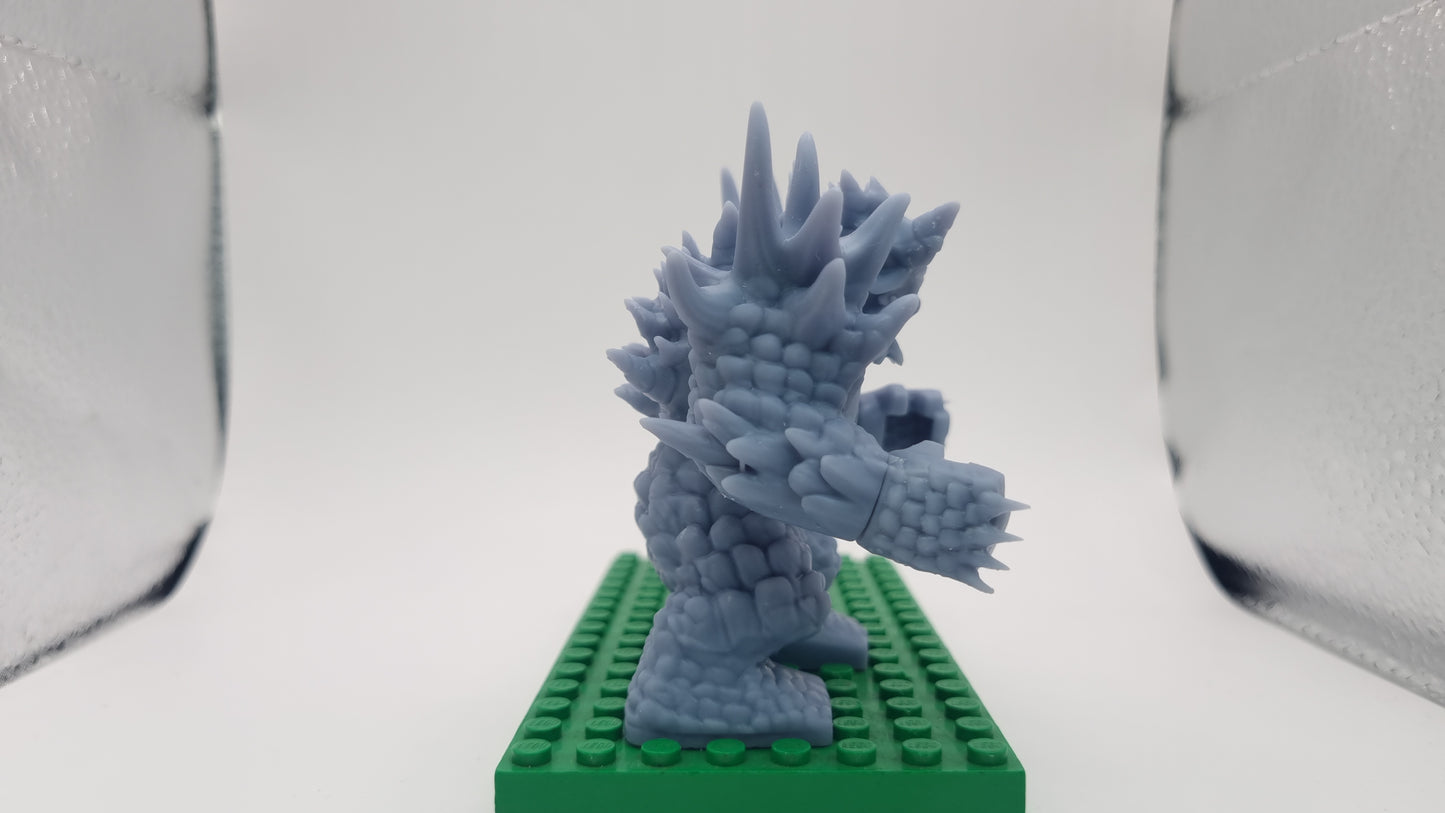 Building toy custom 3D printed super hero bringer of doom!