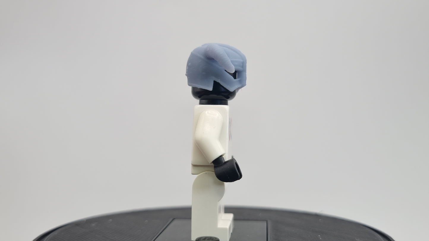 Building toy custom 3D printed the scrolls horned helmet!
