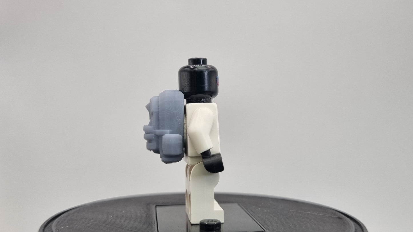 Building toy custom 3D printed medium back pack!