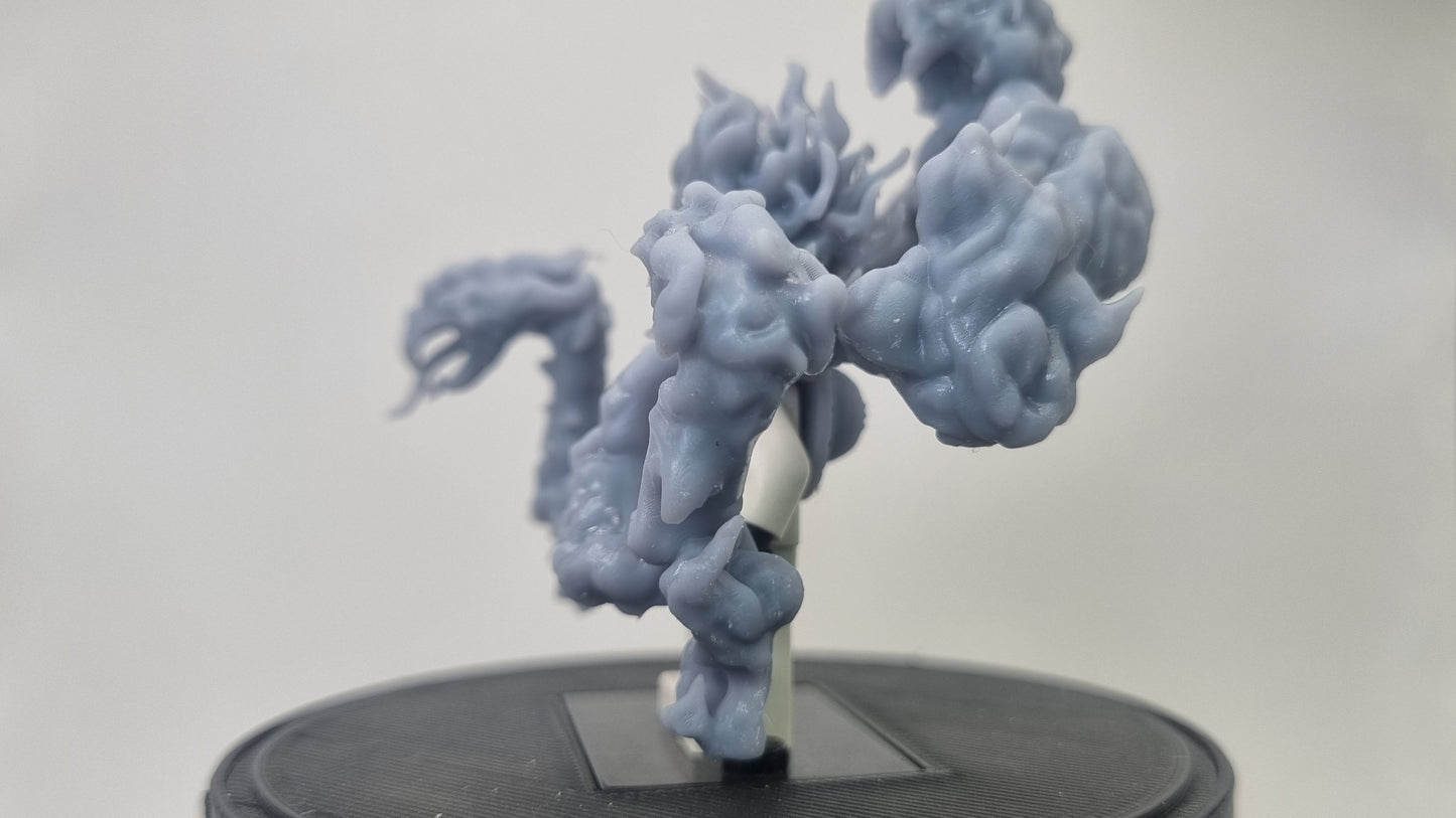 Building toy custom 3D printed pirate snake cloud!