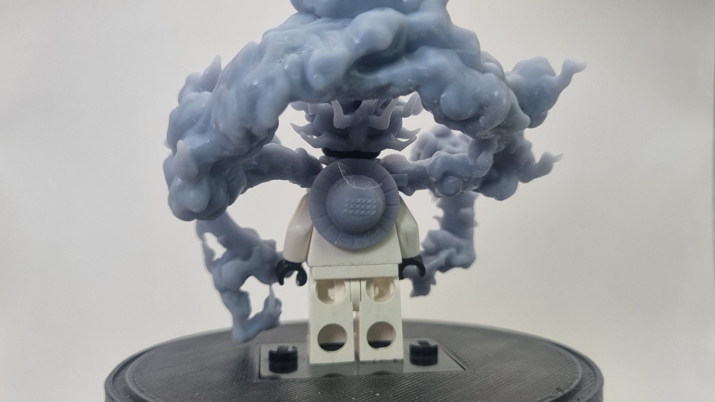 Building toy custom 3D printed pirate snake cloud!