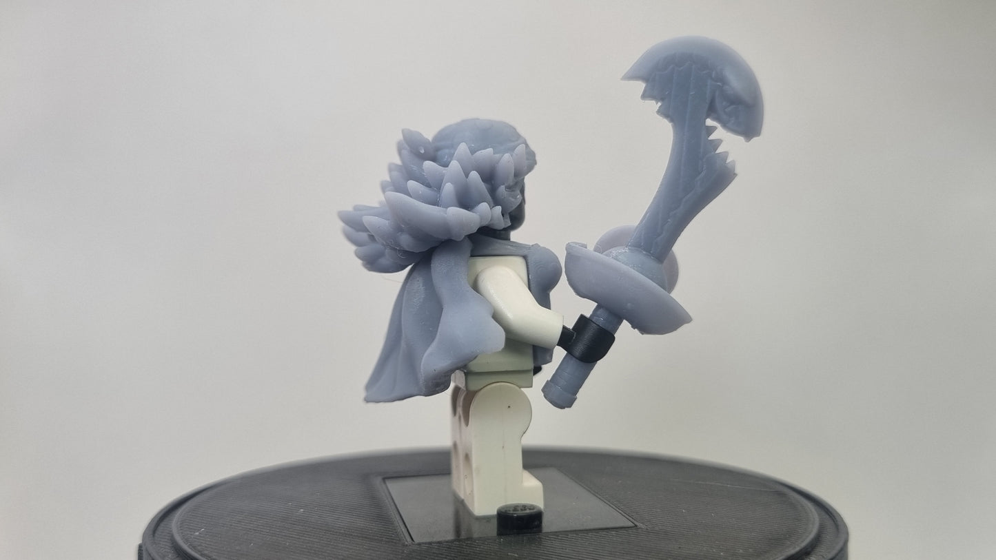 Building toy custom 3D printed mom pirate!