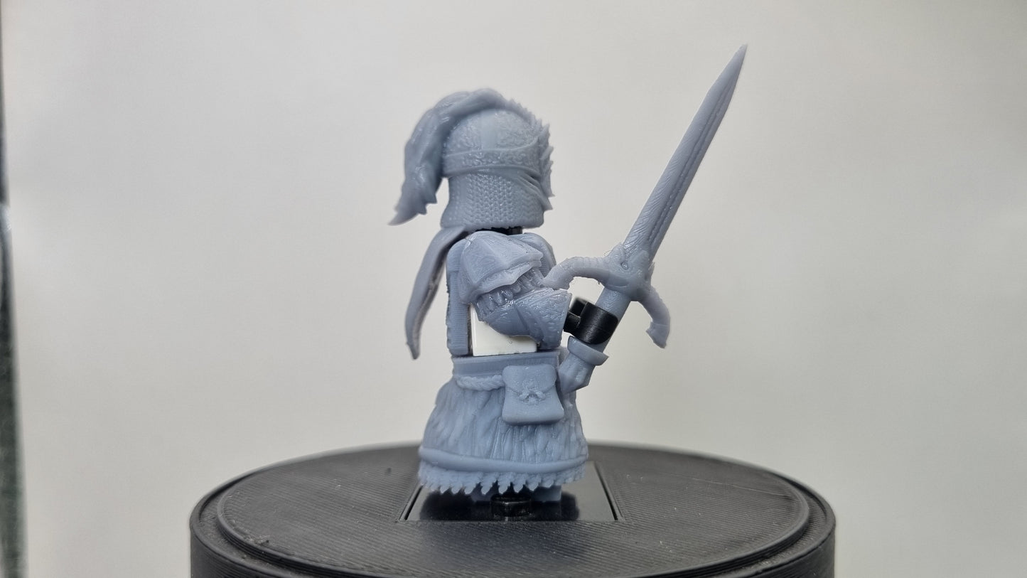 Building toy custom 3D printed elden wolve boss!