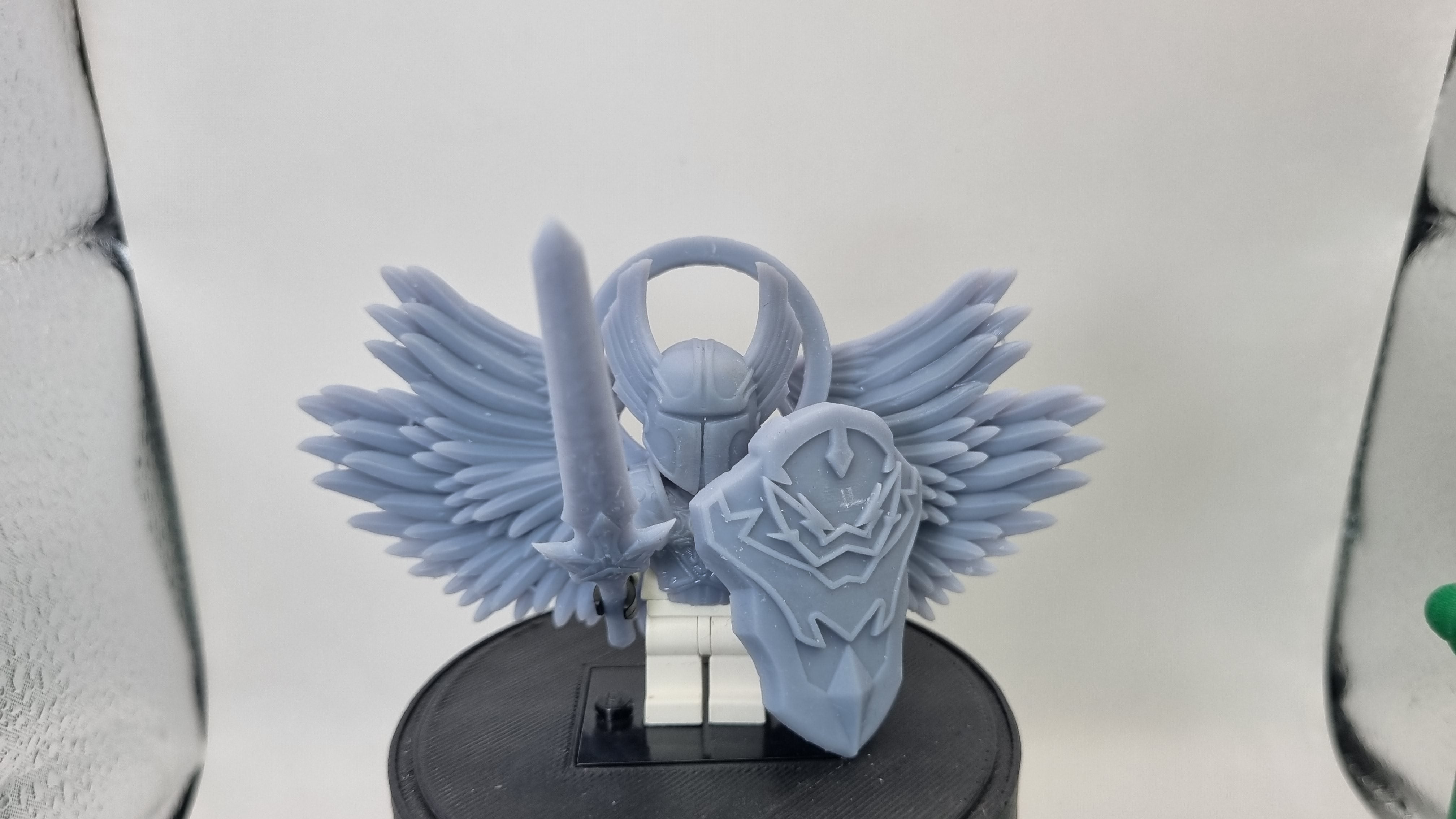 Building toy custom 3D printed knight with huge wings! – Limitless ...