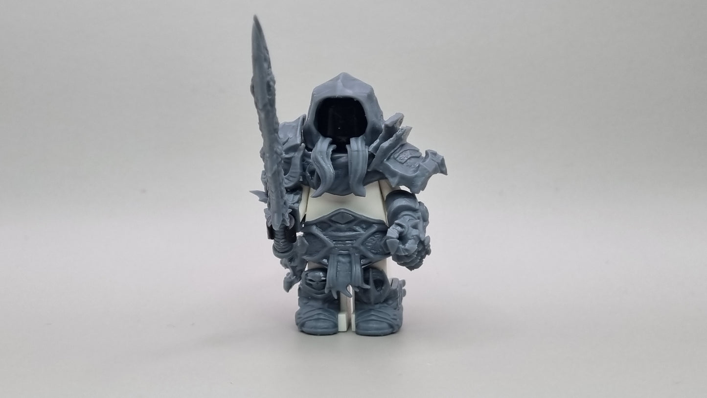 Building toy custom 3D printed horse rider pack! Printed in 12k high resolution resin!