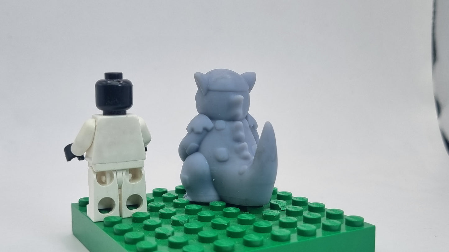 Building toy custom 3D printed animal's to catch dino with baby!