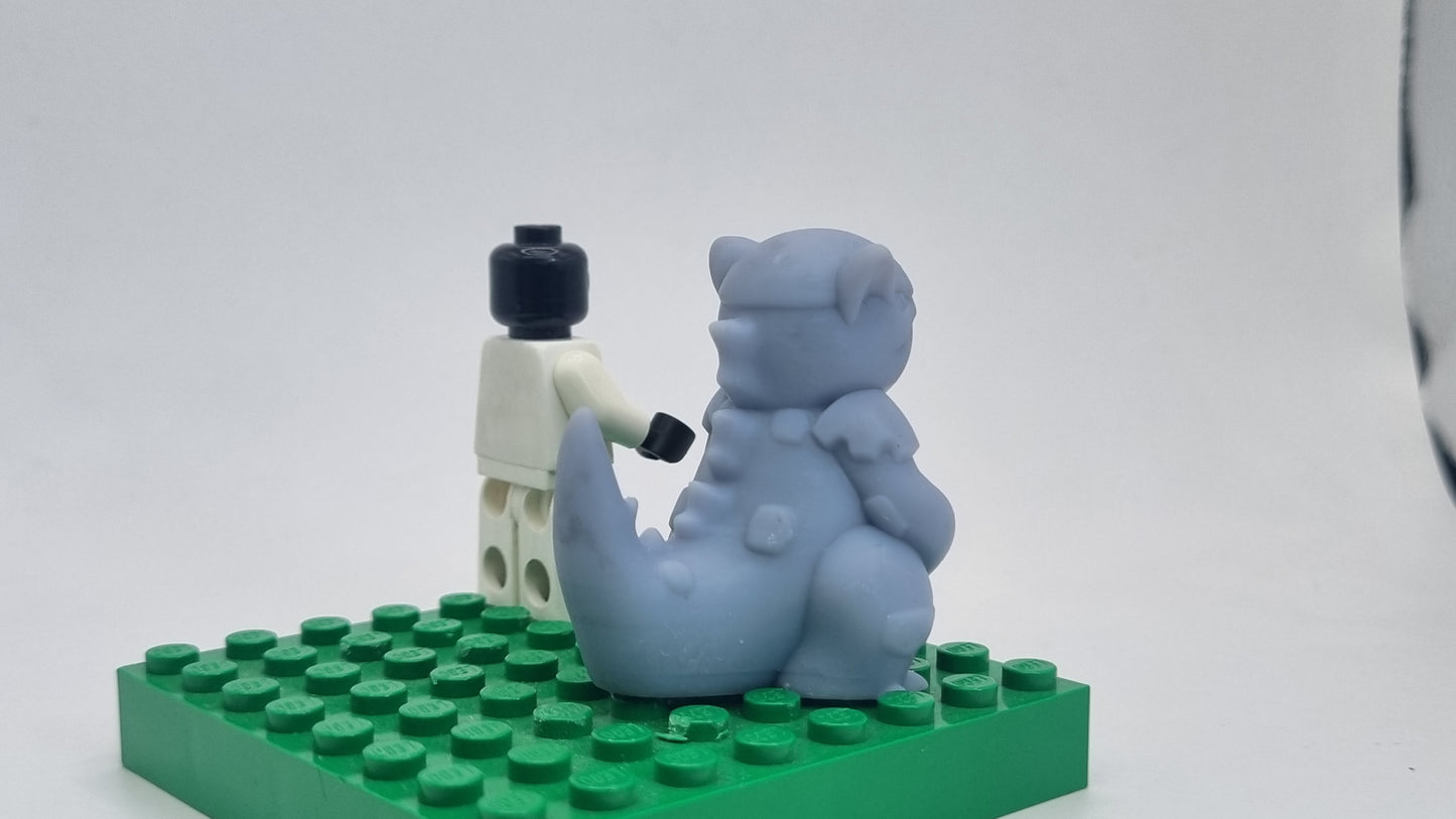 Building toy custom 3D printed animal's to catch dino with baby!