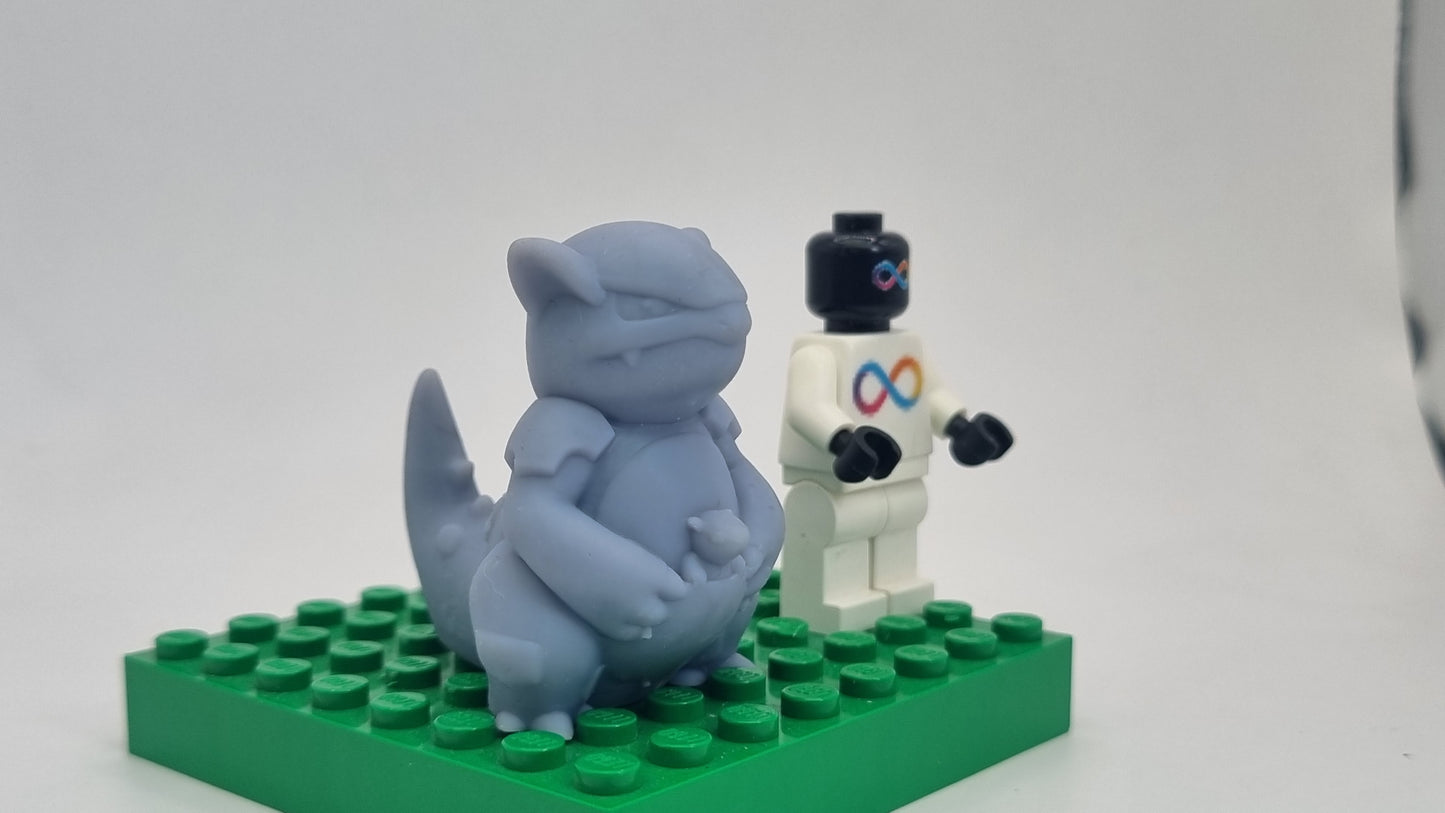 Building toy custom 3D printed animal's to catch dino with baby!