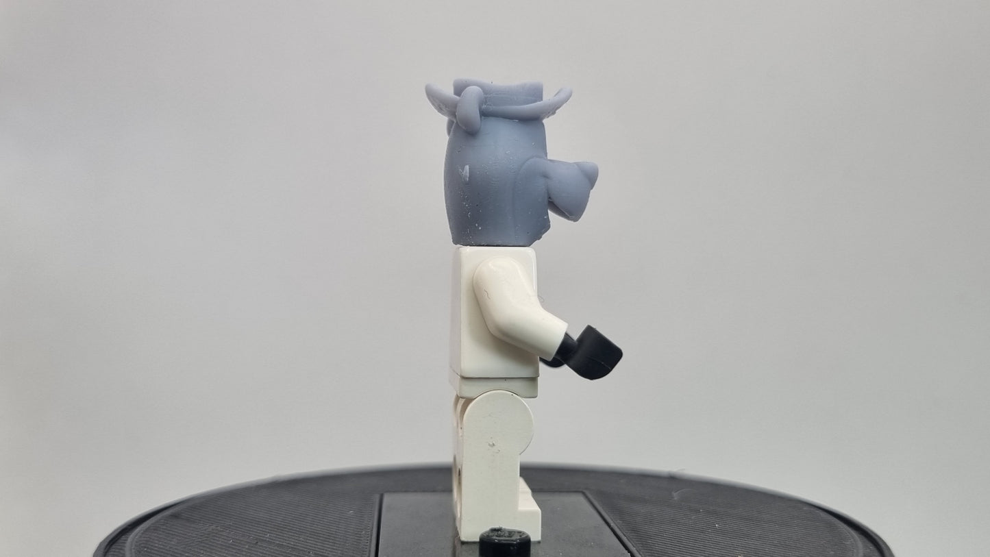 Building toy custom 3D printed bear with hat!