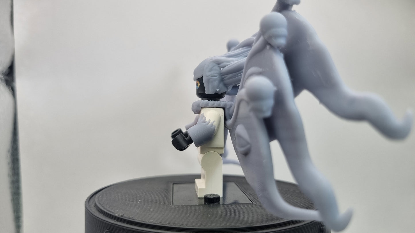 Building toy custom 3D printed soul fighter end butterfly!