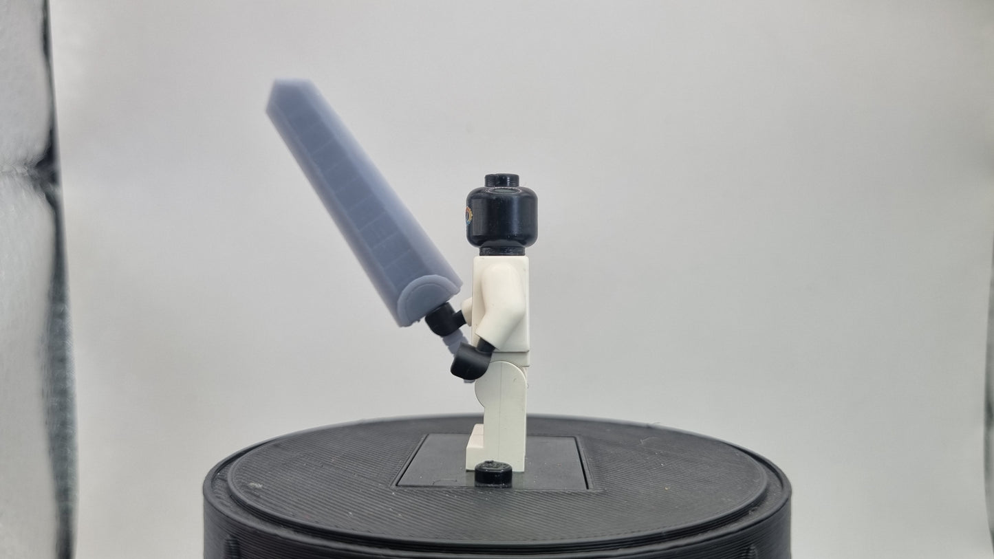 Building toy custom 3D printed dog armor long sword!