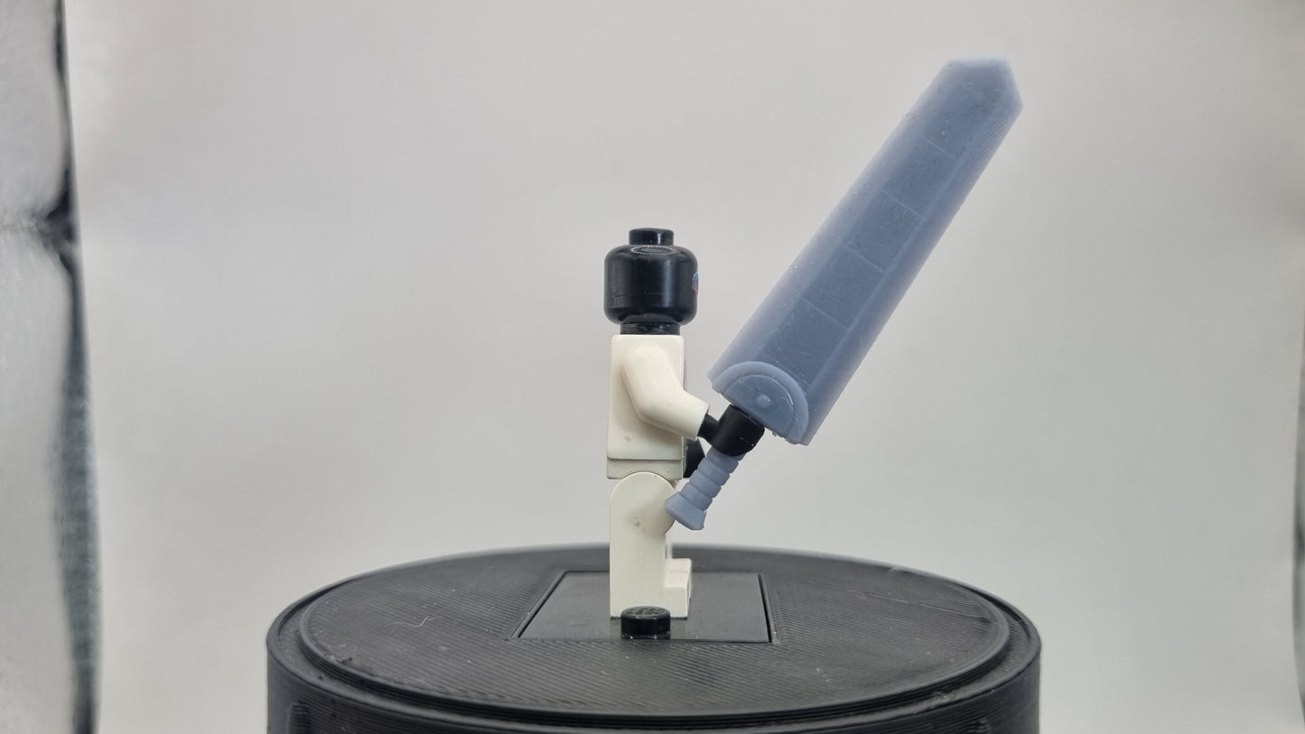 Building toy custom 3D printed dog armor long sword!