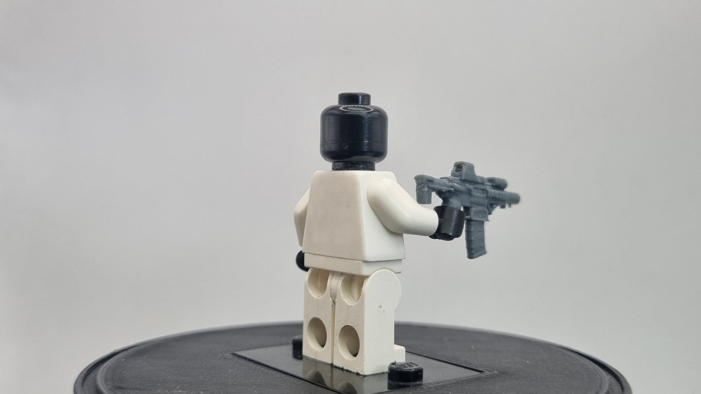 Building toy custom 3D printed short gun! Printed in 12k high resolution resin!
