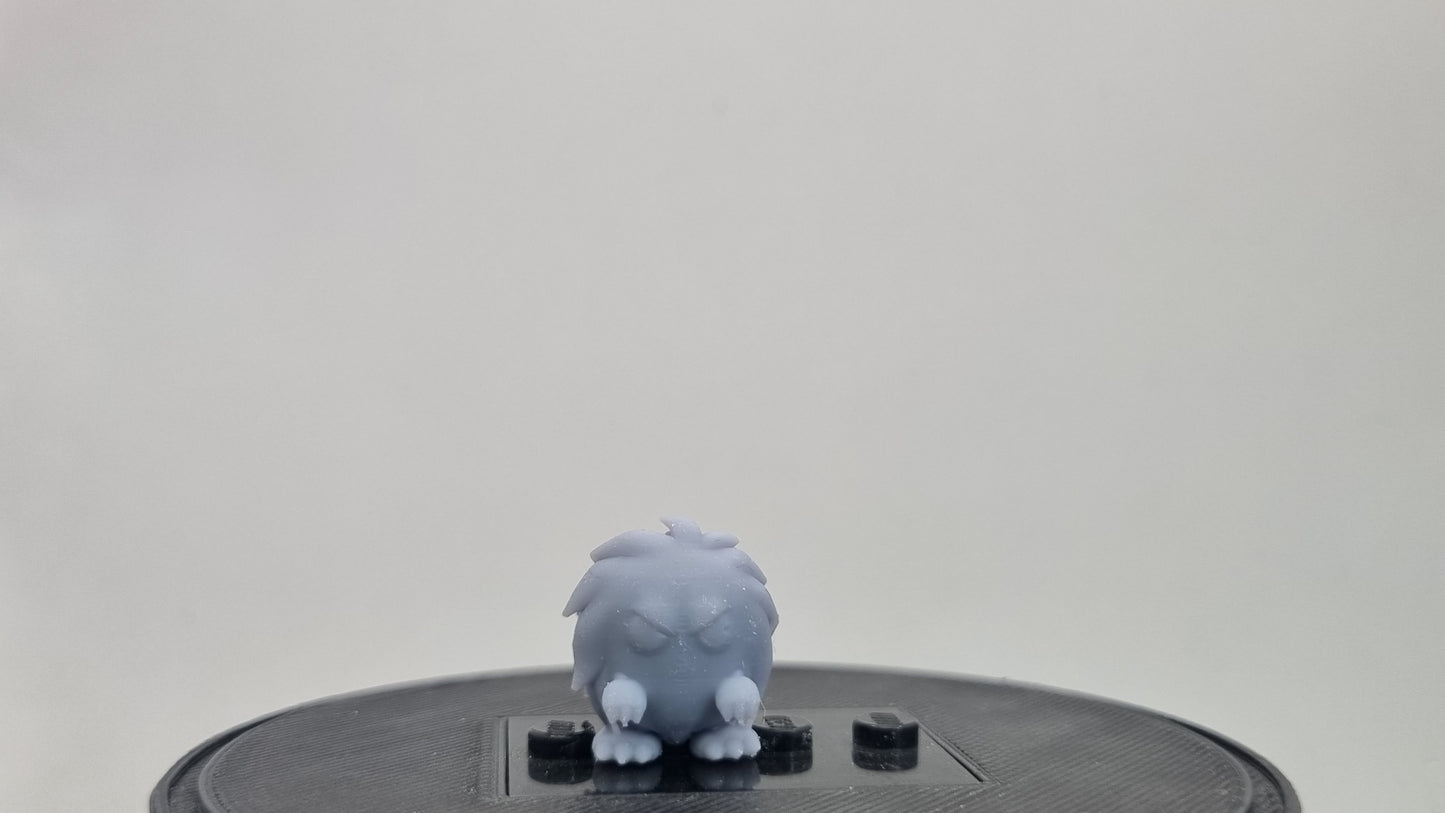 Building toy custom 3D printed card game furry ball!