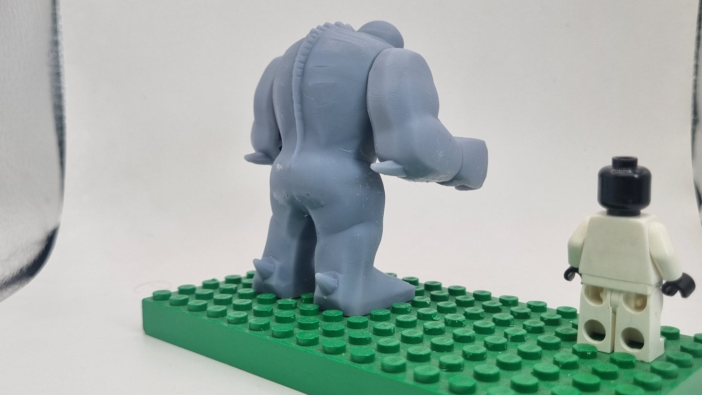 Building toy custom 3D printed super villain effected by gamma!