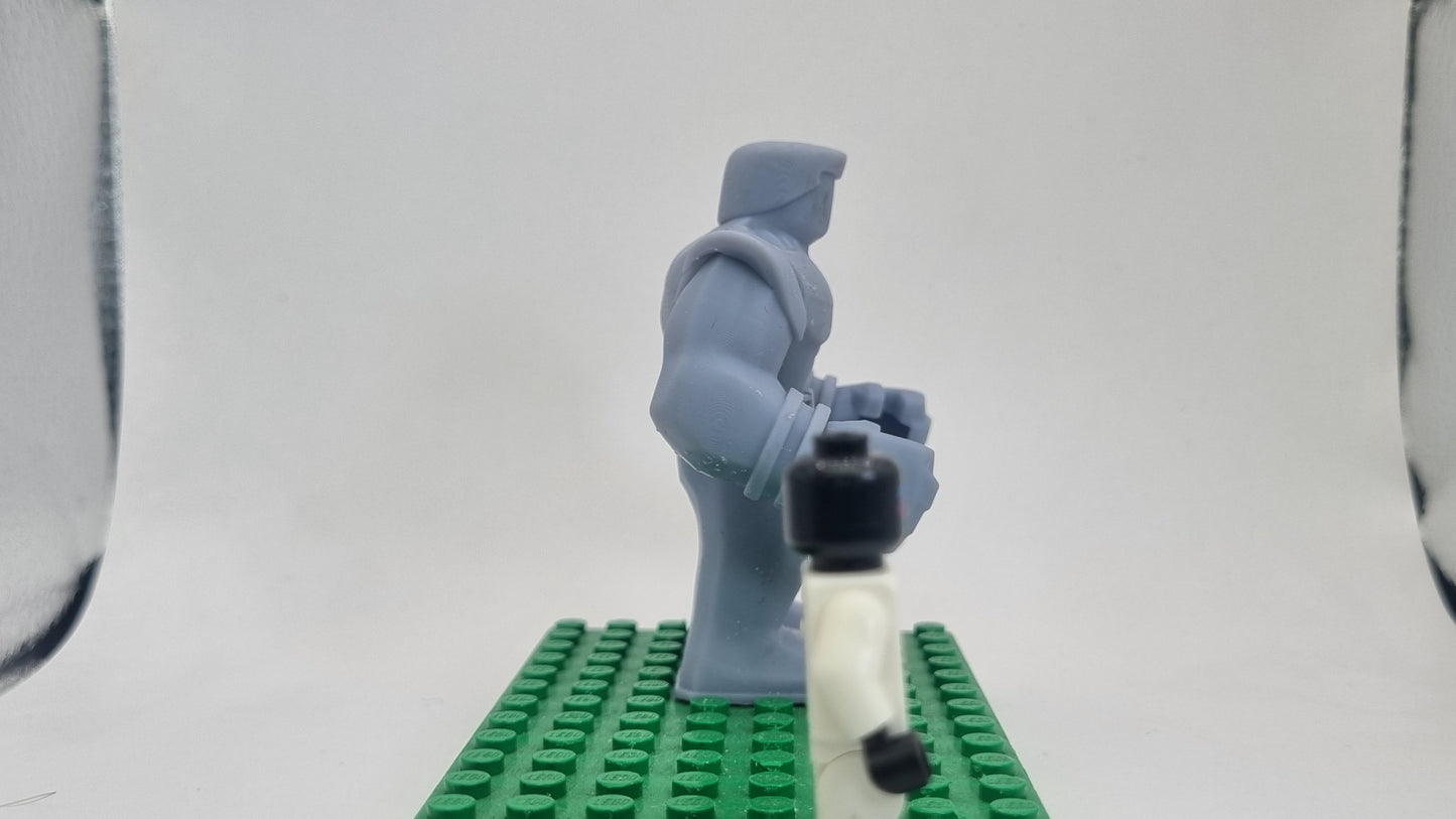 Building toy custom 3D printed russian super hero!