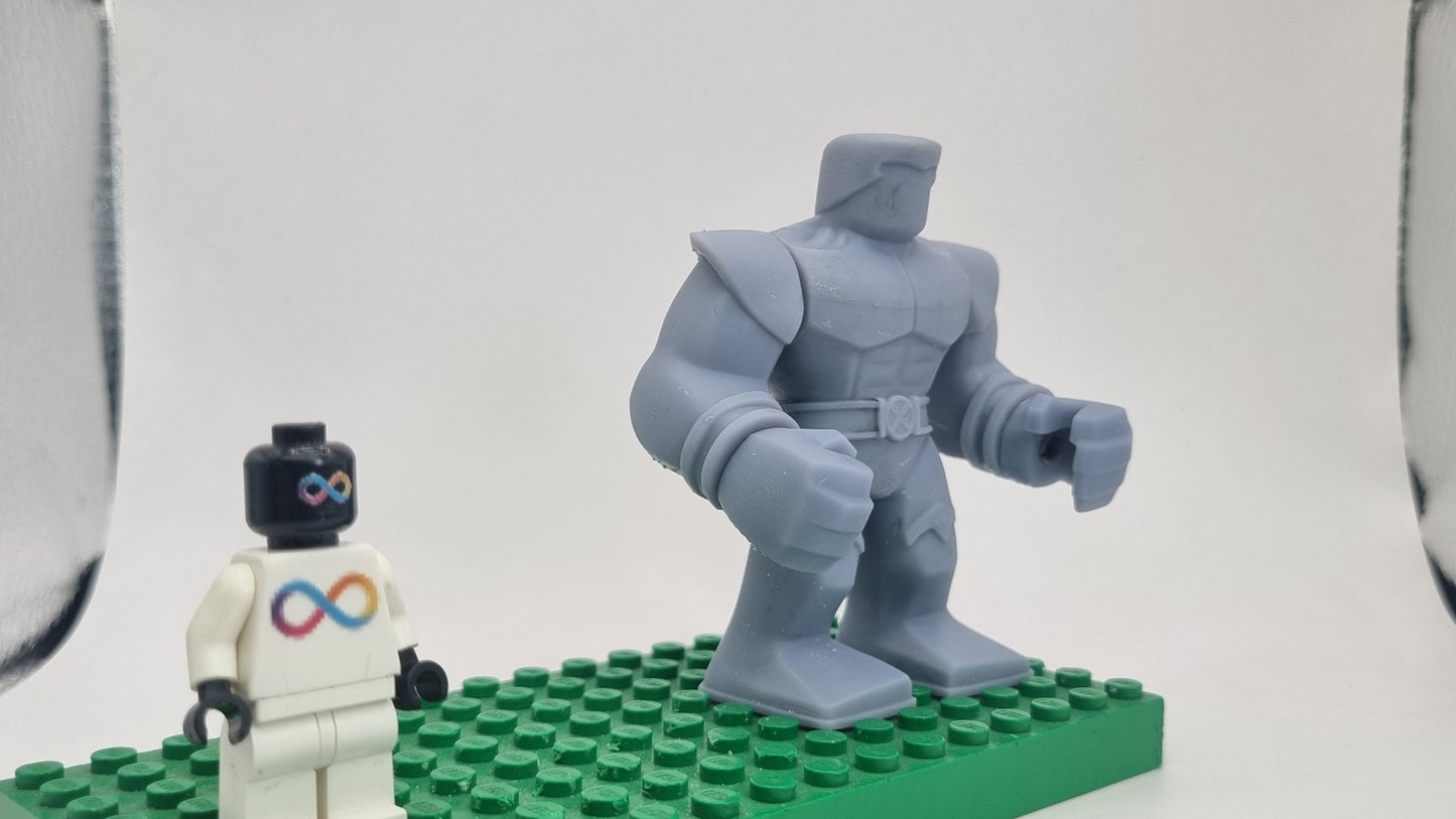 Building toy custom 3D printed russian super hero!