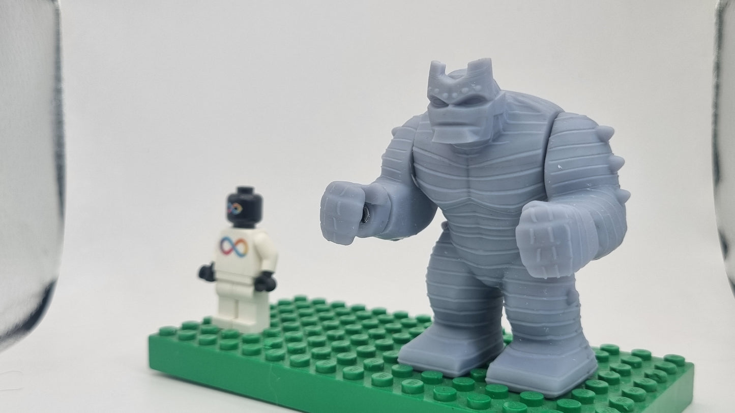 Building toy custom 3D printed vilain bot!