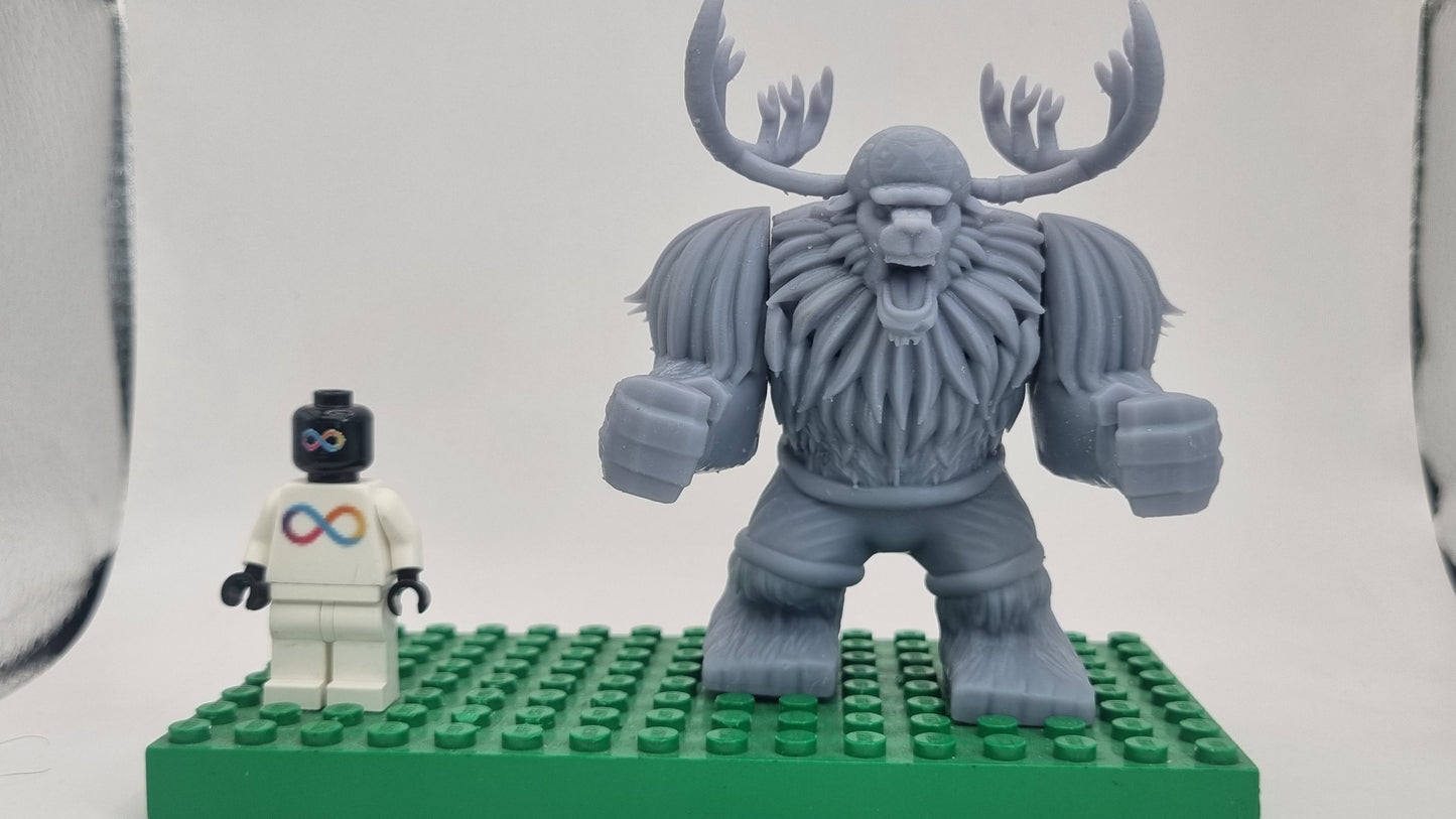 Building toy custom 3D printed pirate reindeer!