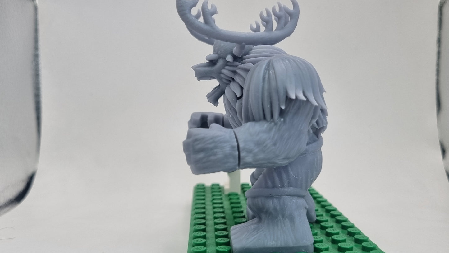 Building toy custom 3D printed pirate reindeer!