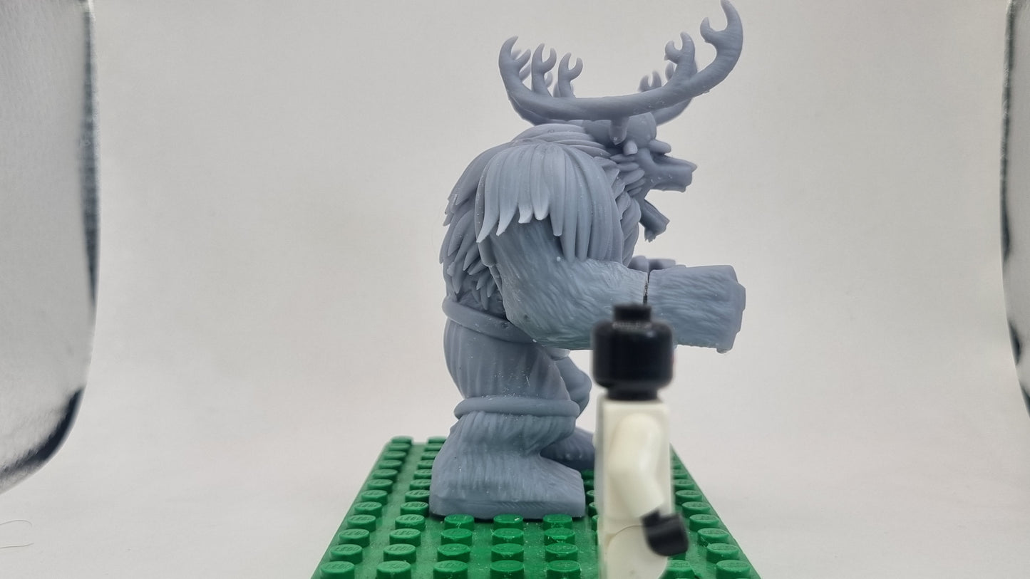 Building toy custom 3D printed pirate reindeer!