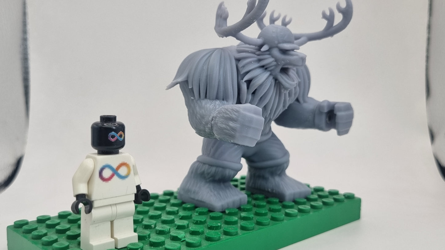 Building toy custom 3D printed pirate reindeer!