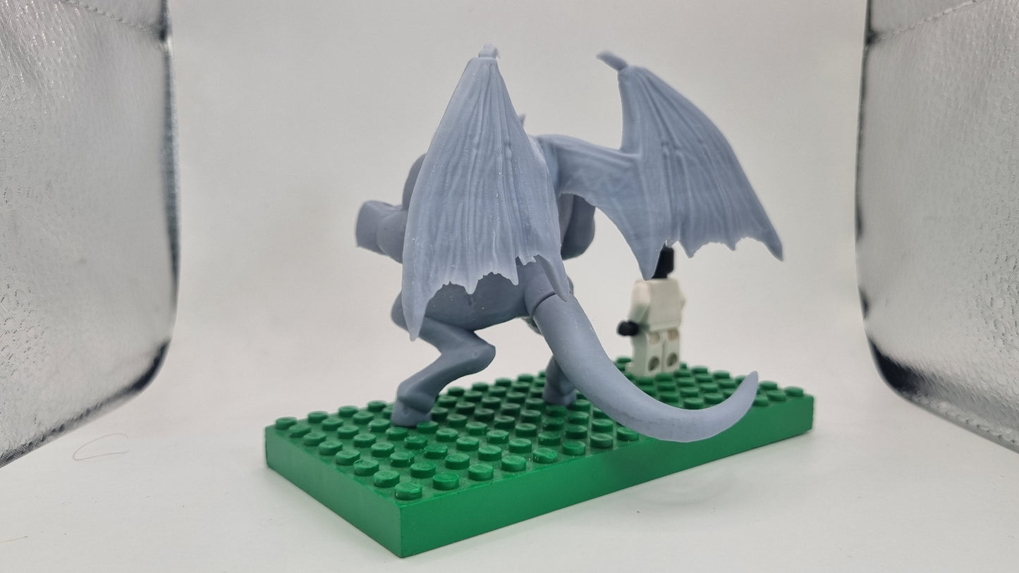 Building toy custom 3D printed dog fighter with wings!