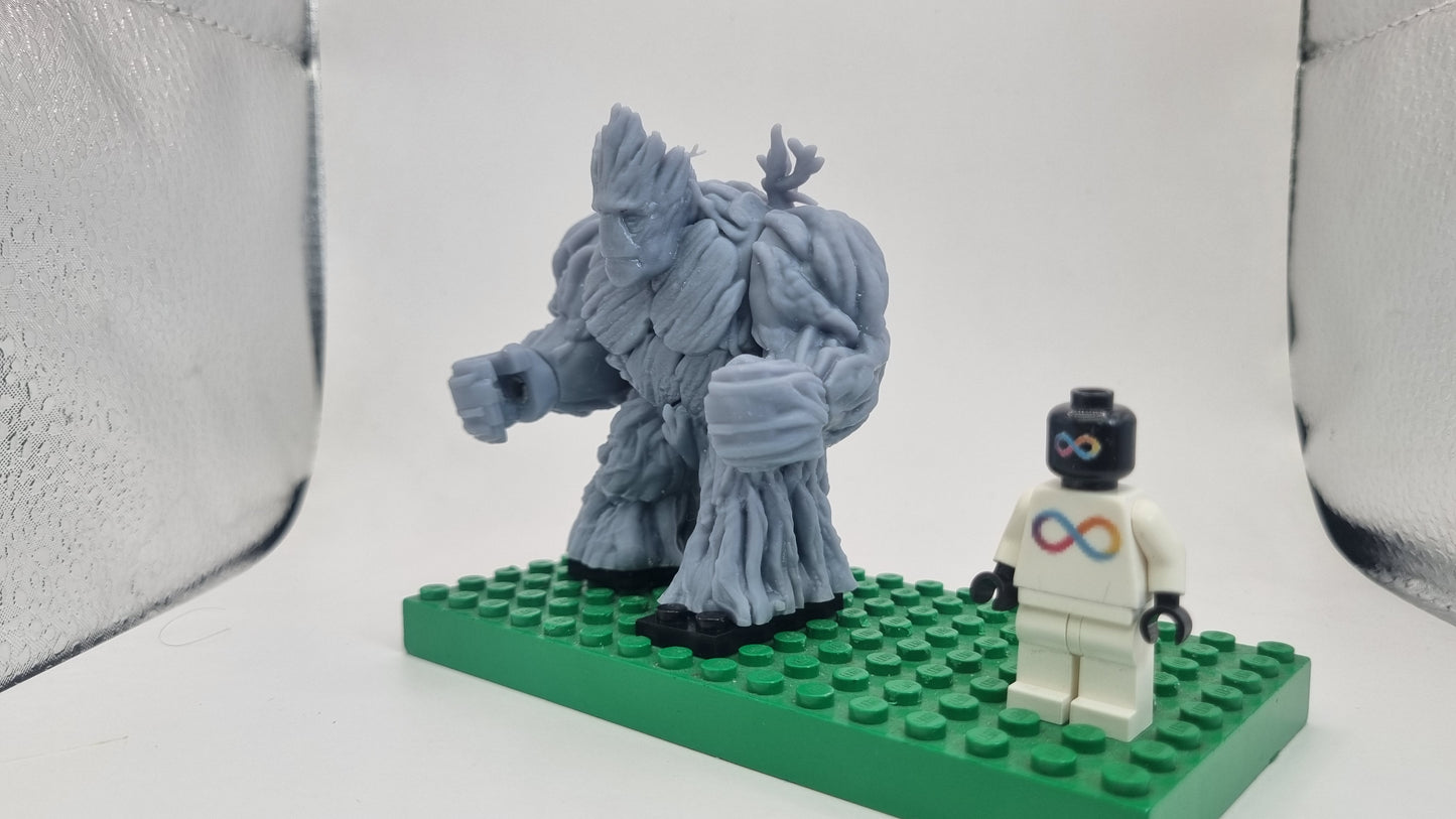 Building toy custom 3D printed superhero tree!