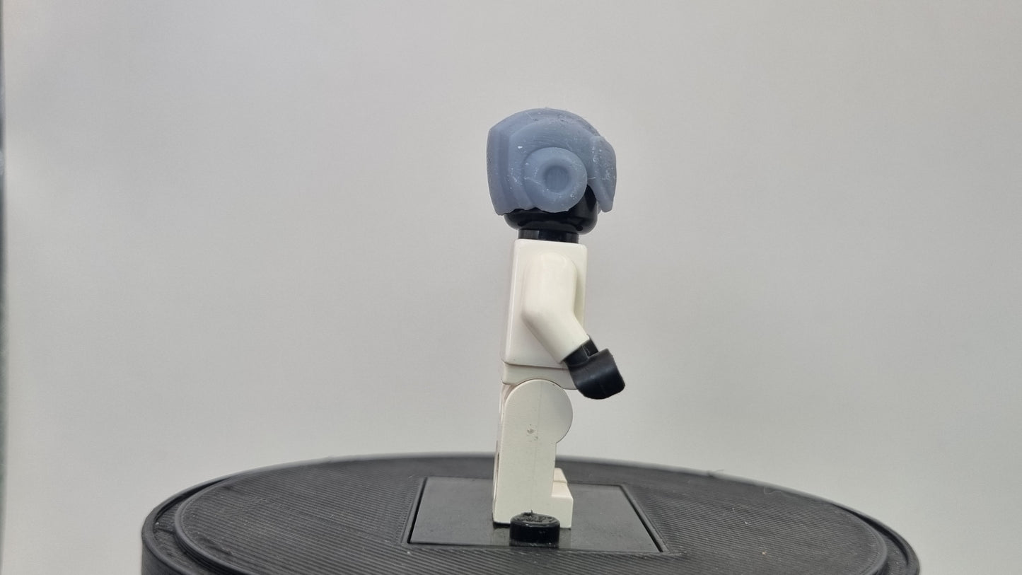 Building toy custom 3D printed super hero with vizors!
