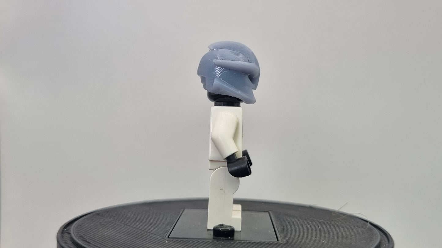 Building toy custom 3D printed super hero intergalactic star bucket helmet!