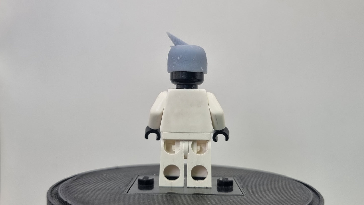 Building toy custom 3D printed super hero ligthing bolt mask!