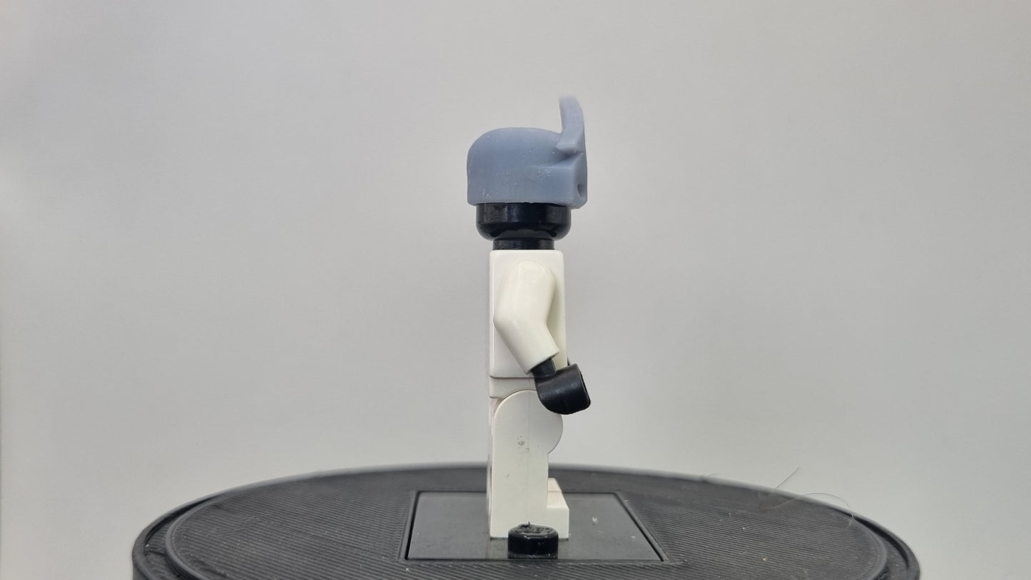 Building toy custom 3D printed super hero ligthing bolt mask!