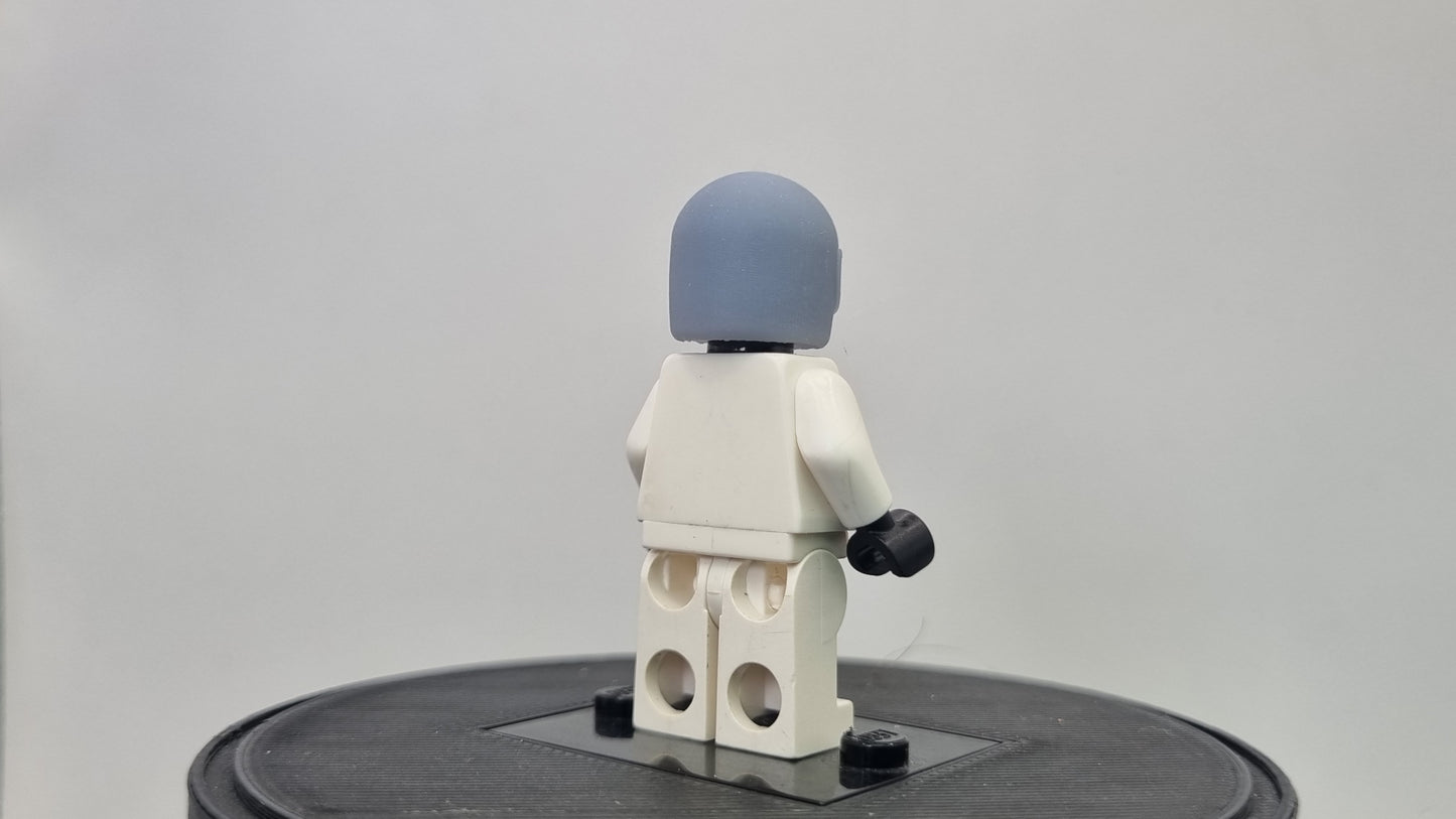 Building toy custom 3D printed super hero coler archnid with posed eyes!