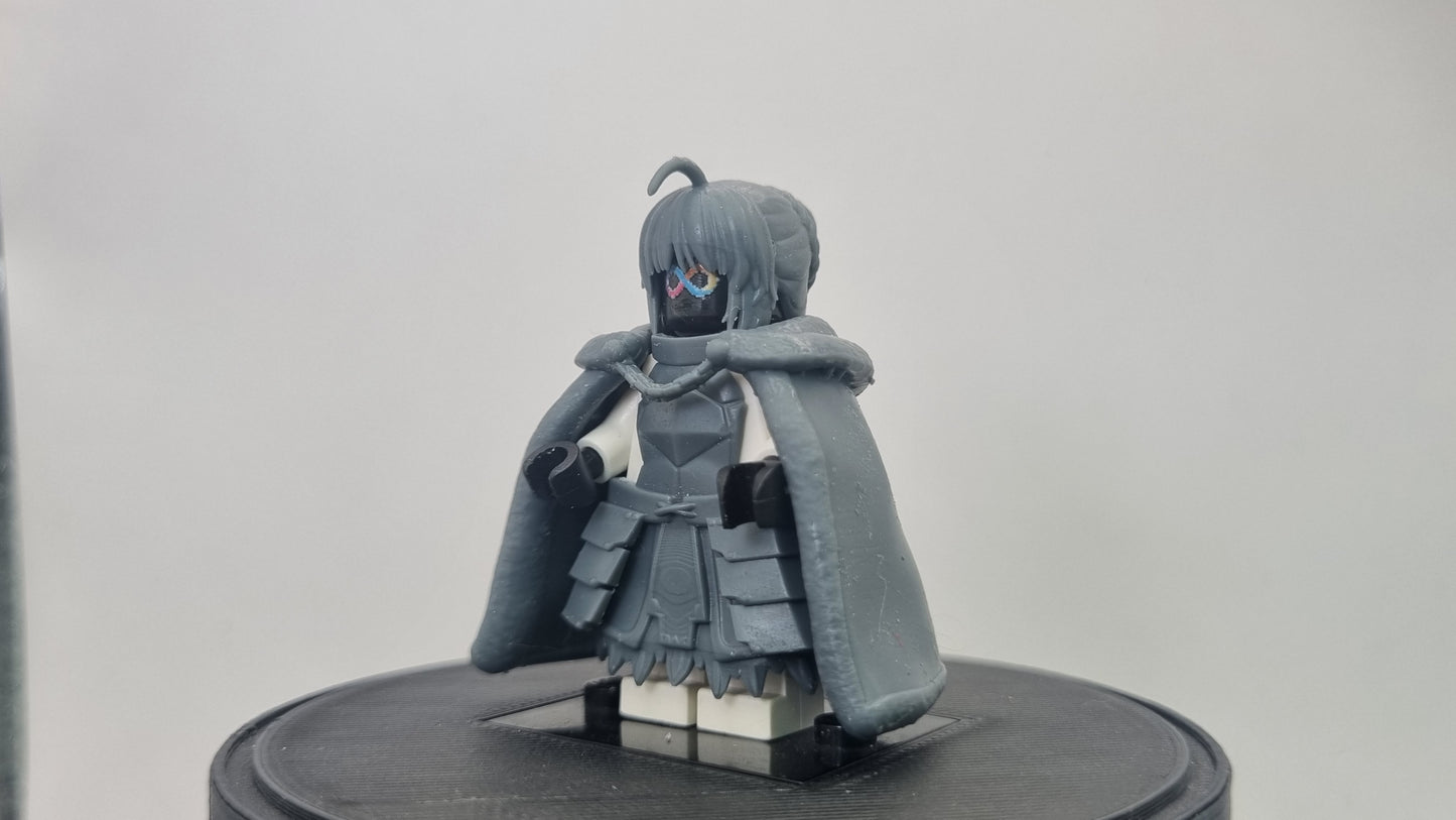 Building toy custom 3D printed some one who has faith printed in 12k!